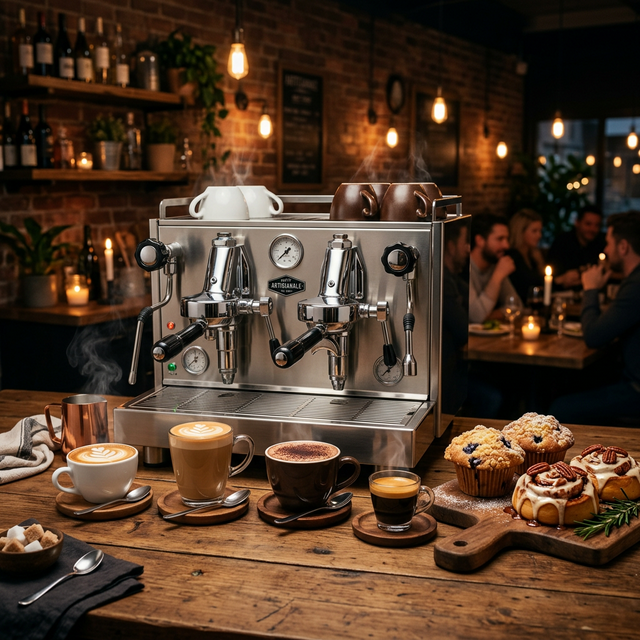 Máquina de café 4 sabores